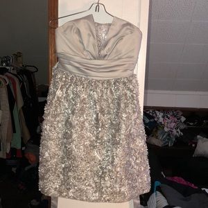 Silver- Grey formal dress